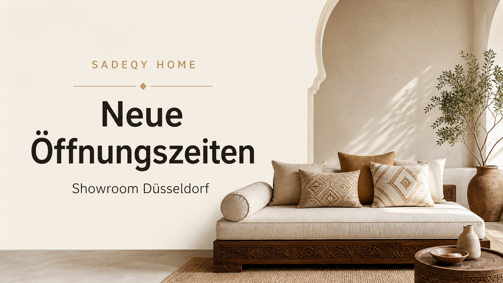 Neue Öffnungszeiten bei Sadeqy Home