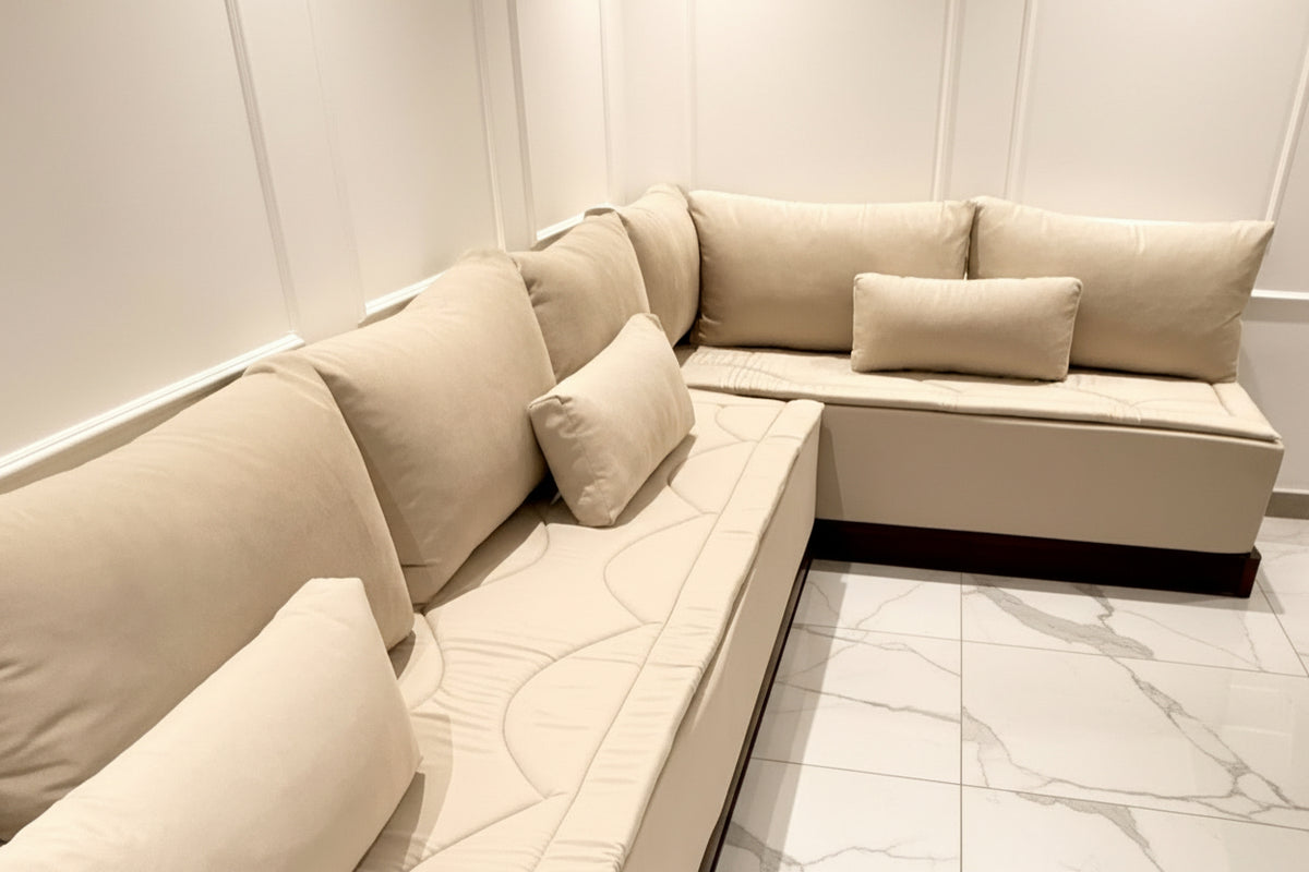 topper beige - Sadeqy Home