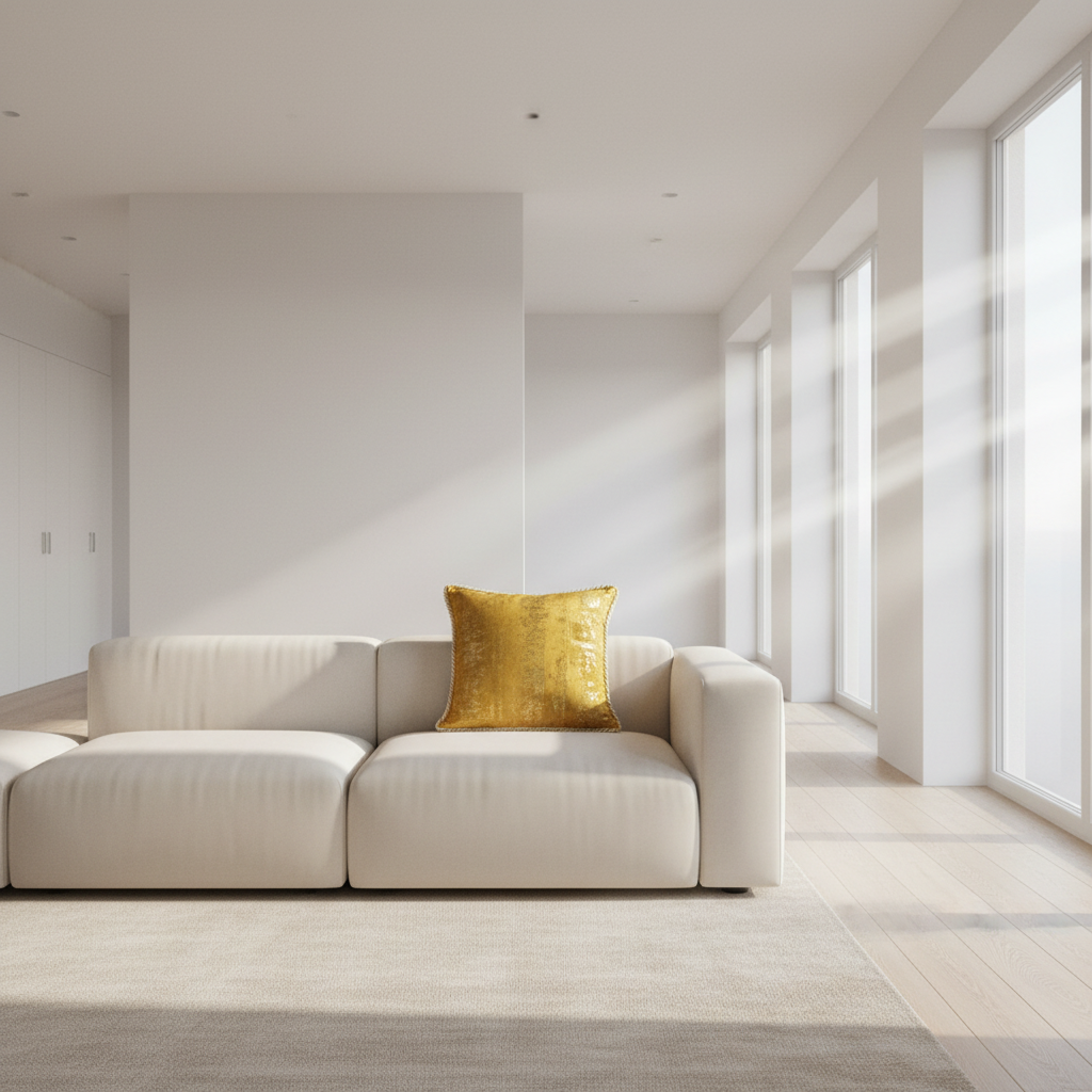 Deko kissen für sofa schwarz muster gold 40x40 - Sadeqy Home