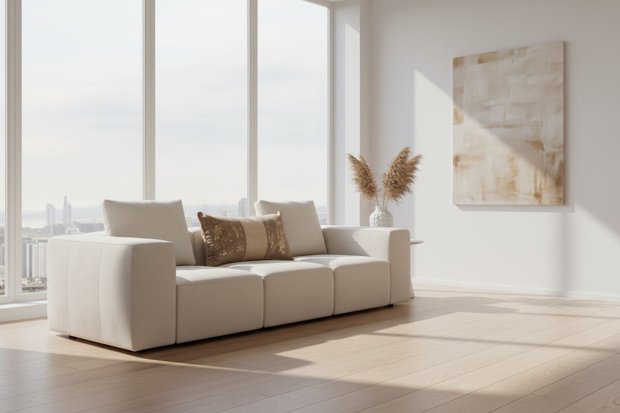 Deko kissen für sofa Beige Taup 70x30 (Kopie) - Sadeqy Home