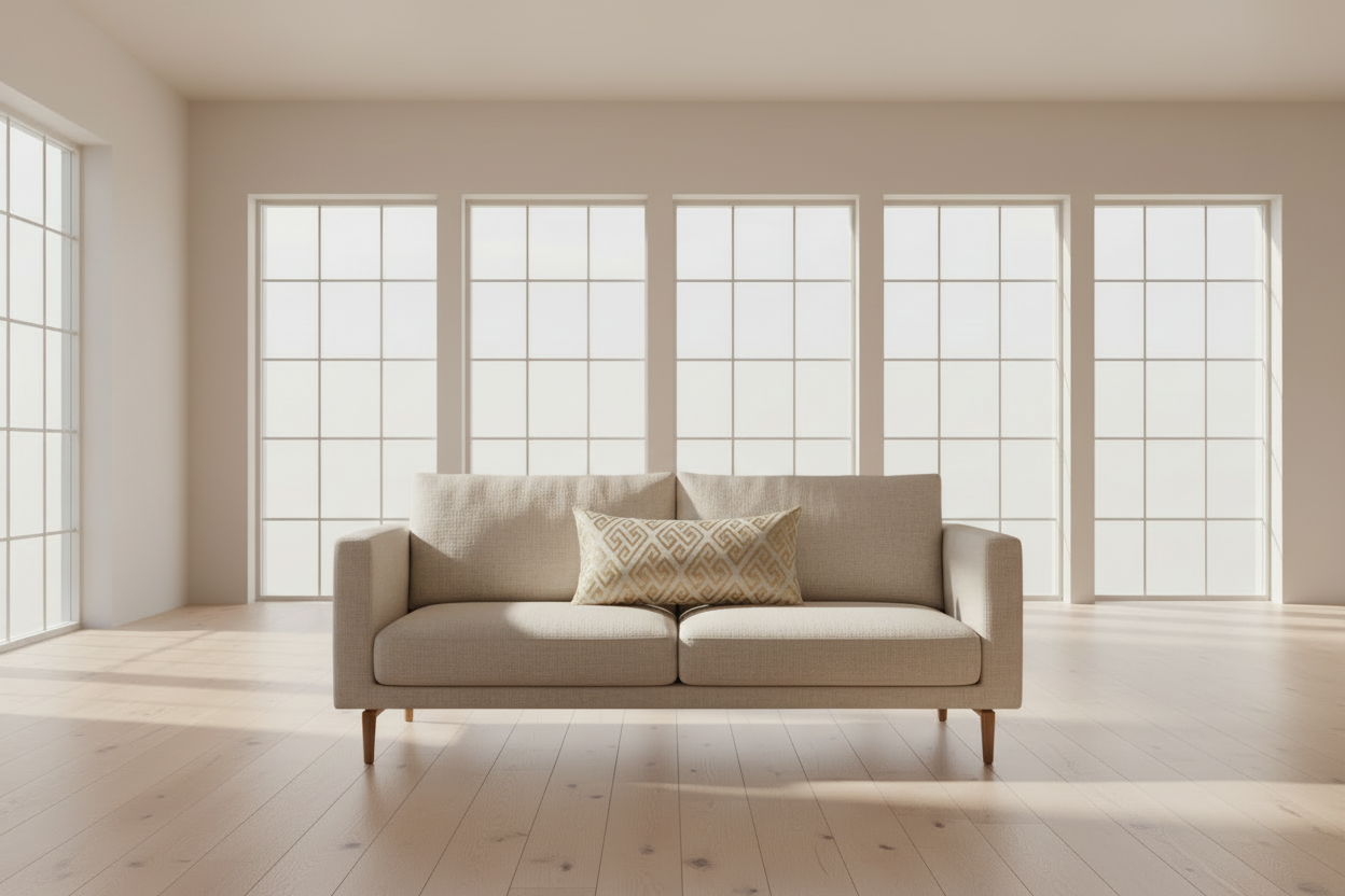 Deko kissen für sofa Beige gold muster gold 70x30 - Sadeqy Home