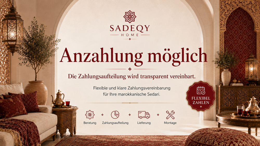 Anzahlung möglich