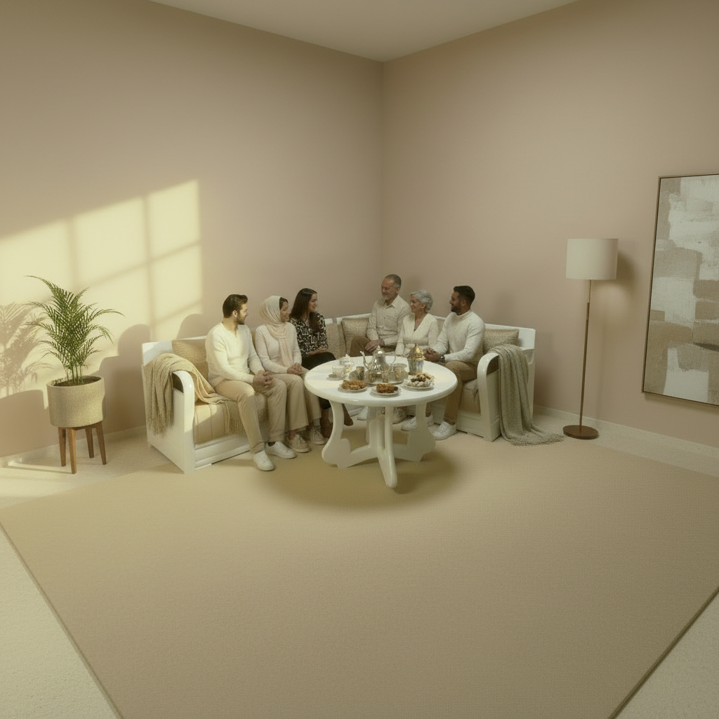 Marokkanische Möbel: Warum ein Sedari für Familie und Gäste ein Stück Heimat ist