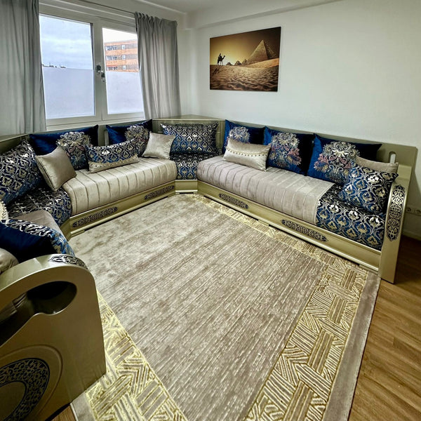 Marokkanische Sedari für Ihr Wohnzimmer: Entdecken Sie die Kollektion von Sadeqy Home