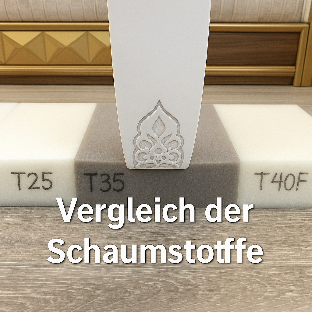 Welcher Schaumstoff ist der beste für marokkanische Sofas und Sedari?