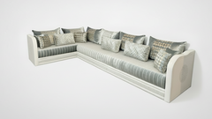 Marokkanisches Sofa nach Maß beige – Individuelles Design & höchster Komfor - Sadeqy Home