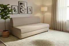 marokkanische Sofa in beige Taupe - Sadeqy Home