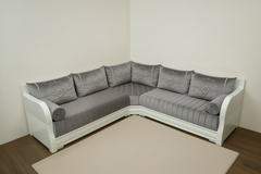 Marokkanische sofa in Grau