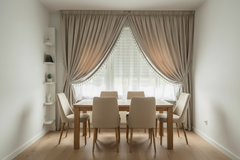 Marokkanische Gardinen nach Maß Beige - Sadeqy Home