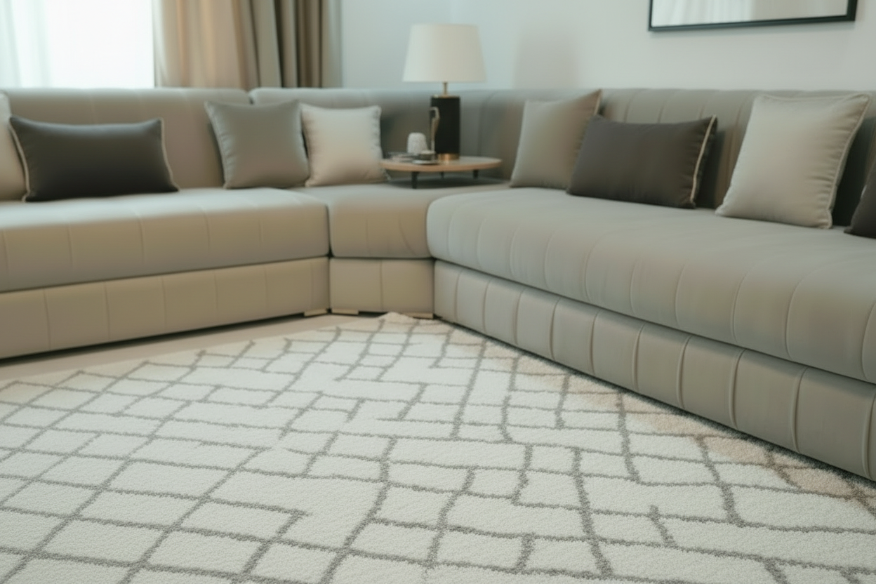 Marokkanisches Sofa Beige Taupe nach Maß - Sadeqy Home