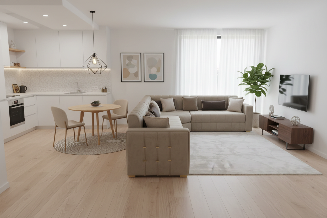 Marokkanisches Sofa Beige Taupe nach Maß - Sadeqy Home