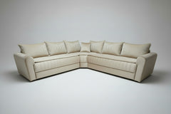 Marokkanische Sedari Modern –holz gepolstert& Beige Stoff | Maßanfertigung Luxus Sofa - Sadeqy Home