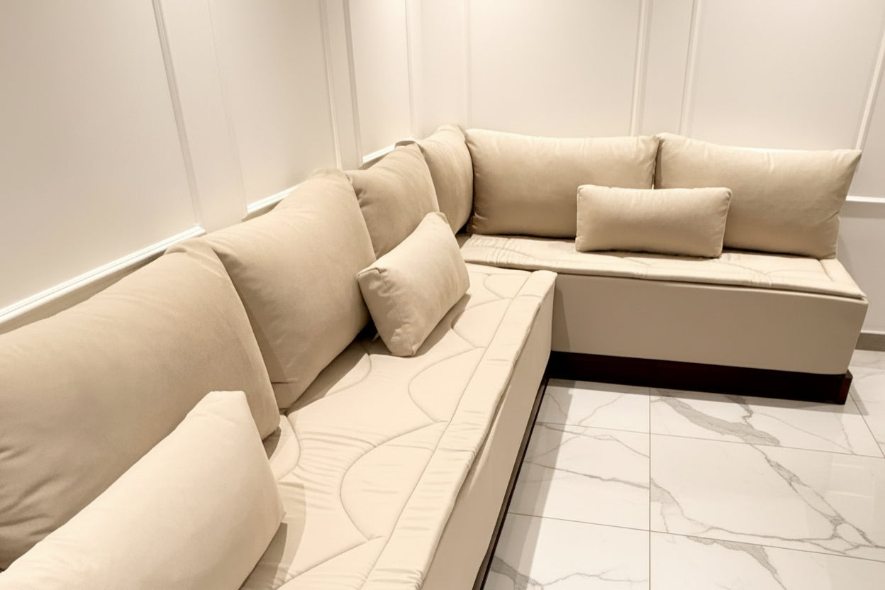 topper beige - Sadeqy Home