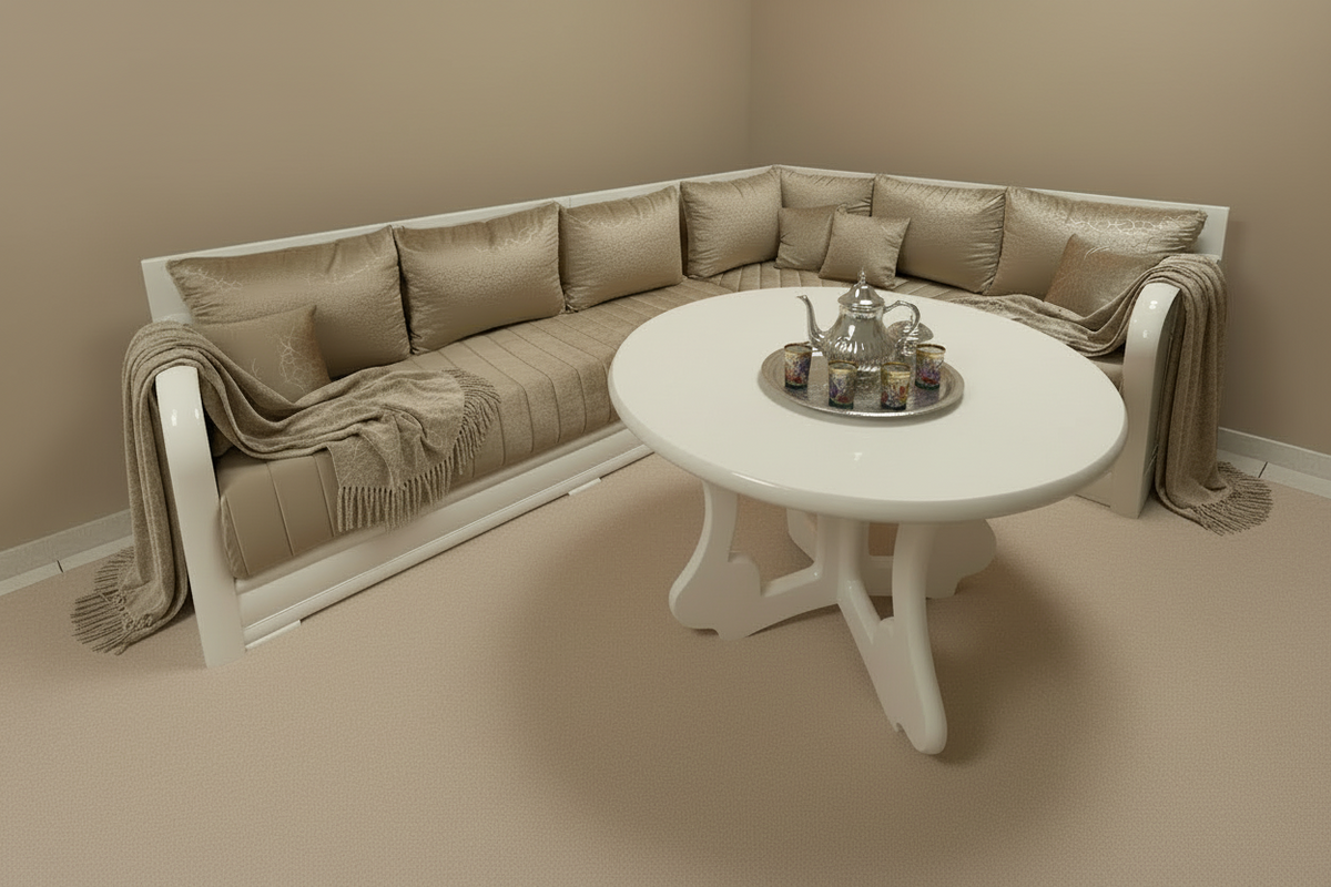 Bezug nach Maß für Sofa & Sedari – Neues Design ohne Neukauf Beige - Sadeqy Home
